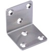 Hyever Stainless Steel 90 Degree Right Angle Brackets Fastener Corner Braces with Screws L Shape Joints Plate 6 Pcs