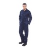 Portwest Euro Work Polyester-Cotton Overall, Navy Blue XXL