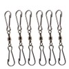 LGEGE Smooth Spinning Dual Clip Swivels Wind Spinner Hangers Spiral