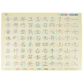 Ishikawa Toy, Concave (dent) Mojikuban, First Grade Kanji