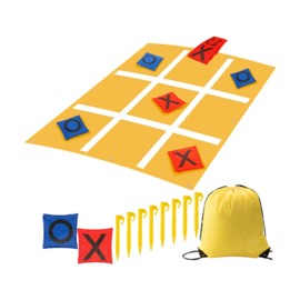 Fenteer Toss Game Giant Toe Game Funny for Boys Girls Family Sports Portable for Lawn Classroom Easter Camping Outdoor Indoor