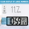 TXL 14.2"" Large Digital Wall Clock Battery Operated, Digital Clock