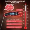 Meat Thermometer Instant Read, TEUMI Digital Food Thermometer with Dual