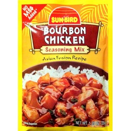 Sunbird Mix Chicken Bourbon Seasoning Mix, 1.25 Ounce (Pack of 12)