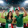Set De 10 Diademas Con Moño De Bandera De México