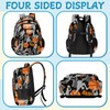 Basketball Backpack for Kids,School Bookbag Large Capacity Adjustable Bookbag Durable