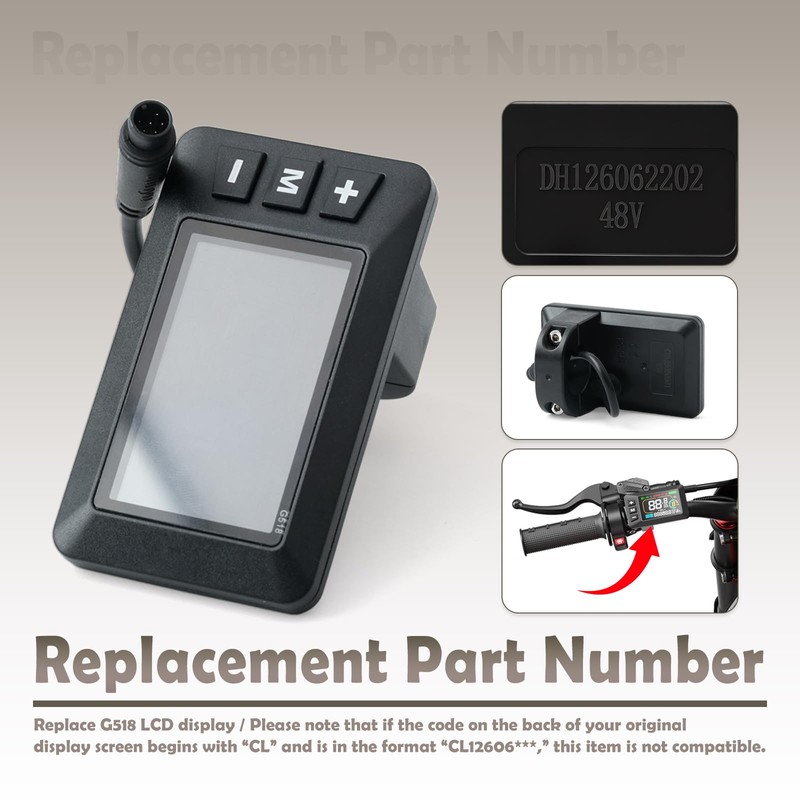 Display Screen Replacement for Yozma IN10