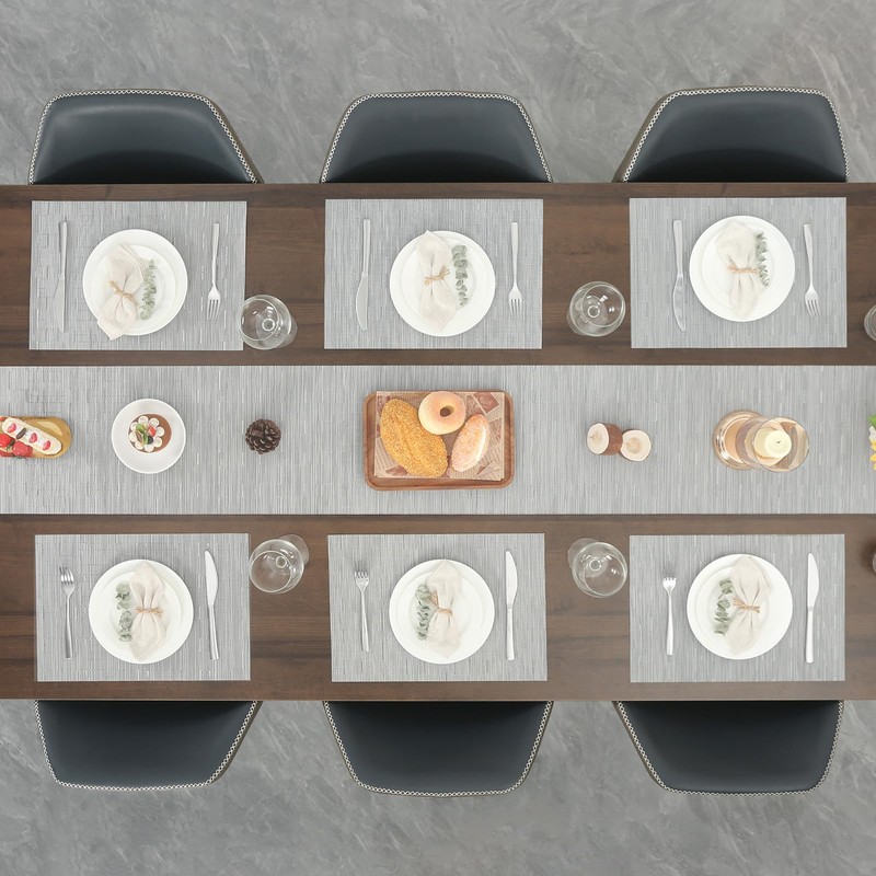 Myir JUN Table Runner, Vinyl Table Runner Indoor Arbitrarily Cropped