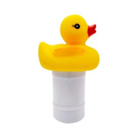CheeseandU 1 PCS Chemical Dispenser-Cute Duck Shaped Chlorine Floater-Animal Floating Swimming Pool Floating Chlorinator, Tablet Dispenser for Indoor & Outdoor Pool Spa Hot Tub