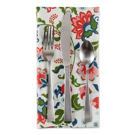 DII Outdoor Tabletop Collection, Garden Floral, Napkin Set, 6 Piece