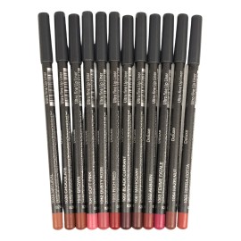 Set De 12 Surtido Delineador Italia Ultrafine Lápiz Italia Marrón