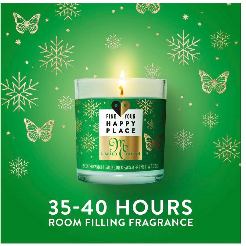 Find Your Happy Place Jar Candle Limited Edition Winter Wonderland