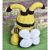 Knitting by Post KNITTING PATTERN Bumble Baby Doll Soft Toy