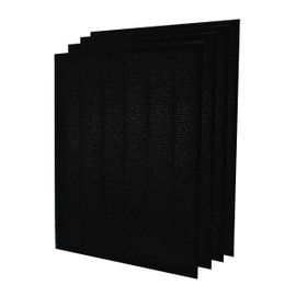 InvisiClean Replacement Activated Carbon Prefilter - 4 Pack - Compatible Claro IC-4524 Air Purifier