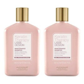 2 Alfaparf Shampoo Lisse Design Keratin Mantenimiento                                                                                                 
