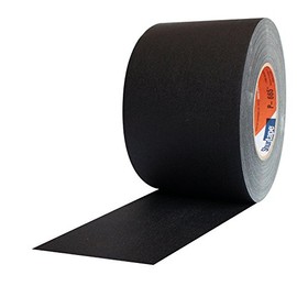 Shurtape P-665W Gaffers Tape 4"x55yds Black (Pack of 1) (840178021878)