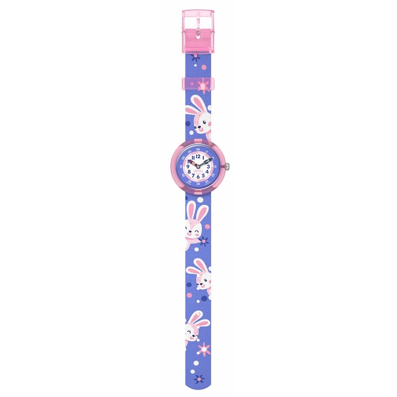 Flik Flak Girls Rabbit Watch, Strap.
