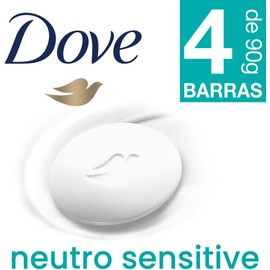 Dove Neutro Sensitive para piel altamente sensible Jabón de tocador compuesto 4x90g