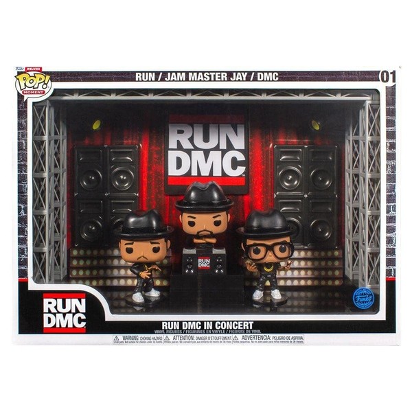 Funko Deluxe POP! Moment Run DMC in Concert