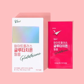 vitasol White Plus Glutathione Film Collagen Hyaluronic Acid (2026-08-15) 30 sheets, 5 pieces / 화이트플러스 글루타치온 필름 콜라겐 히알루론산 (2026-08-15) 30매, 5개