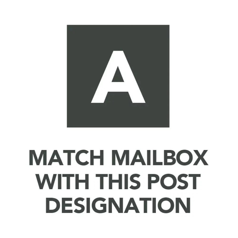 Gibraltar Mailboxes Classic Medium Steel Post Mount Mailbox BlackOpens T1S00B00