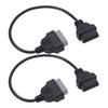 1 Pair OBD2 Diagnostic Cable 14 Pin to 16 Pin