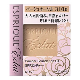 ESPRIQUE Eclat Eclat Brightness Lasting Pact EX BO310e Beige Ochre 0.3 oz (9.3 g)