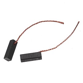 vhbw 2 x Carbon Brushes Motor Carbon Abrasive Carbon 5 x 5 x 16 mm Compatible with Truck Engines