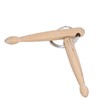 Ejoyous Wooden Drumsticks, Percussion Key Ring, Mini Wooden Keyring Drum,