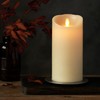 Luminara Flameless LED Candle, Moving Flame Pillar, Remote Ready, Timer,