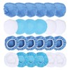 24 Packs Polishing Bonnet 6in/150mm Microfiber Nonwoven Cotton Buffing Pads