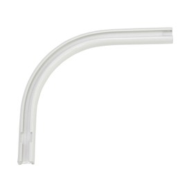 Gardinia Round Arch Left White 12 x 13 cm