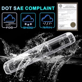 LED 3rd Third Brake Light, Compatible with Chevy Silverado 1500 2500 3500 1999-2006, Fit GMC Sierra 1500 2500 3500 1999-2006, High Mount Rear Tail Stop Light Cargo Lamp, Clear Lens Black Housing