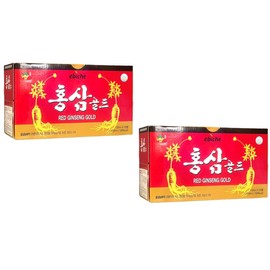 Ginseng Drink Group (2 Packs, Gold RED Ginseng)