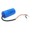 CD60 500uf Capacitor, 250VAC Explosion-proof Round Capacitor, Pulse Current Resistance,
