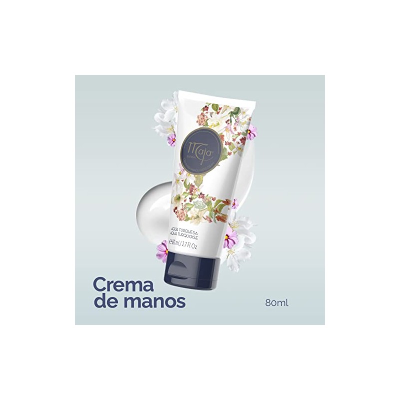 Maja Crema De Manos Majaaqua Turquesa 80ml, color, 80 ml,