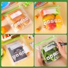 Slider Ziplock Freezer Bags 60pcs, Large Food Storage Bags BPA
