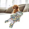 Dog Raincoat Hooded Reflective Windproof Breathable Lightweight Pet Rain Jacket