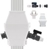 Rain Barrel Diverter, RainWater Collection System Fits for 2x3 or