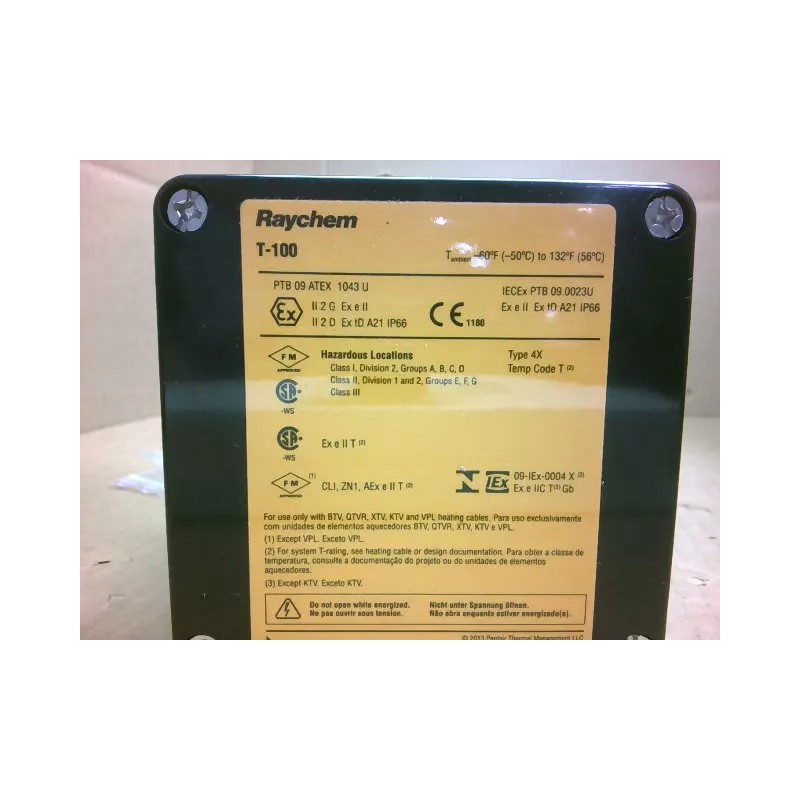 RAYCHEM Pentair Raychem T-100 Splice and Tee Connection Kit -