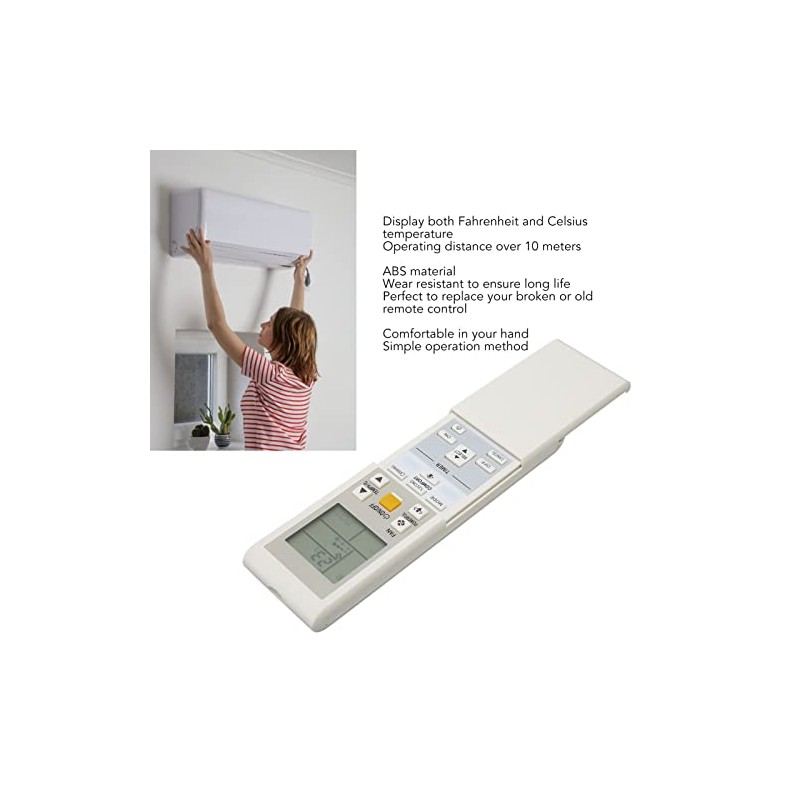 Replacement Remote Control for Daikin, Universal Air Conditioner Remote Control
