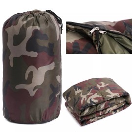 Outdoor Camping Camo Sleeping Bag Envelope Separate From The Filth Sleeping Bag
