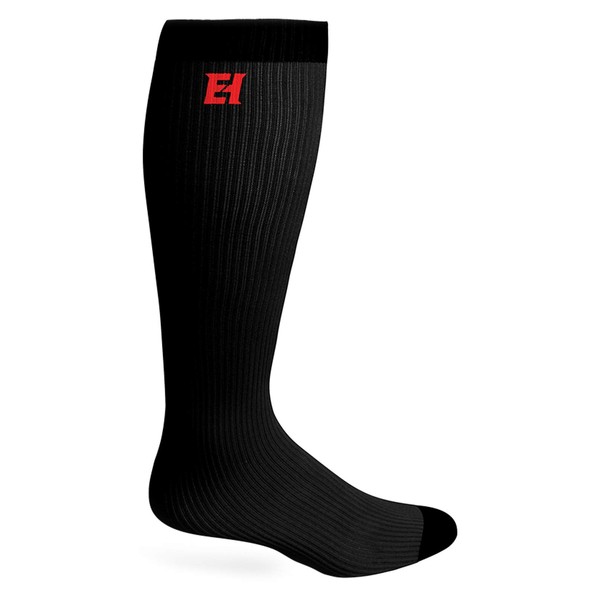 Elite Hockey Pro-Liner Adult Tube Sock BLACK ADULT
