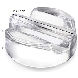 TOPZEA 9 Pack Fermentation Glass Weights with Easy Grip Handle for Wide Mouth Mason Jar Canning Pickling Jars, Glass Fermentation Weights Fermenting Kit for Sauerkraut, Kimchi and More