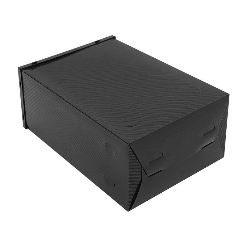 GDAE10 24-Pack Plastic Stackable Shoe Box Set,Space Saving Sneaker Containers