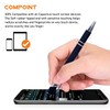 COMPOINT Slim Screen Touch Stylus, 2-in-1 Ink Ballpoint Ball Pen,
