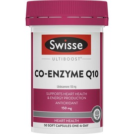 Swisse Ultiboost Co-Enzyme Q10 150mg Cap X 50