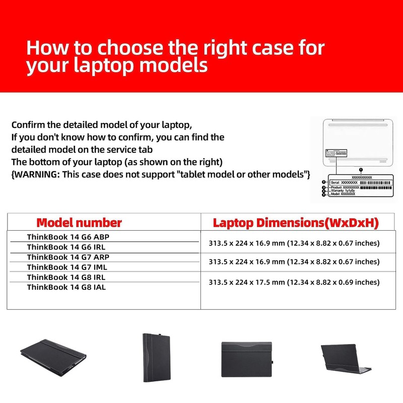 Laptop Cover for Lenovo ThinkBook 14 G6 ABP/IRL ThinkBook 14G