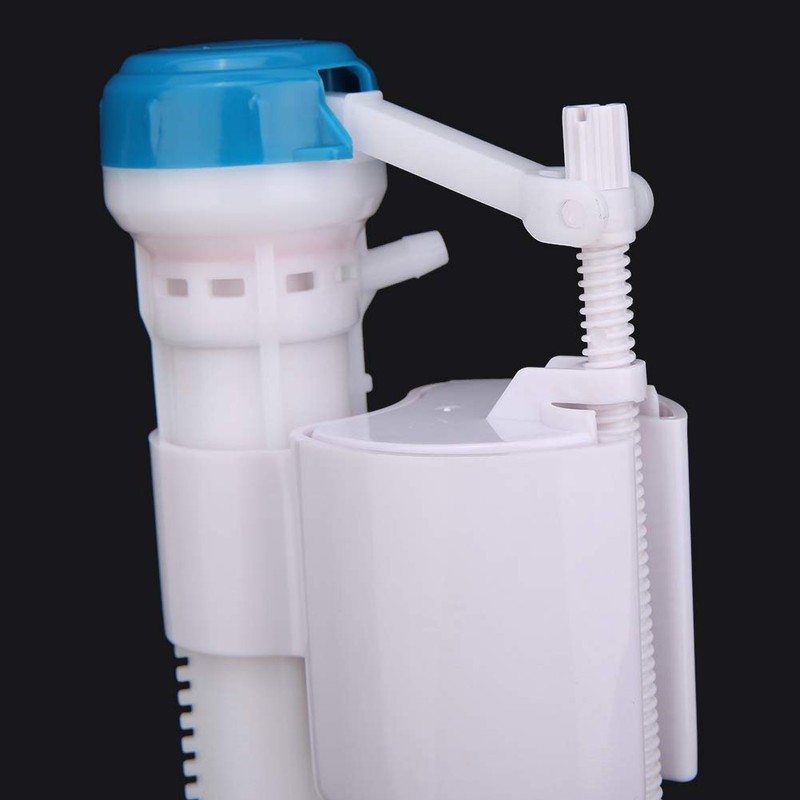 Cistern Toilet Flush Toilet Fill Valve,4 Points Plastic Pipe Inlet