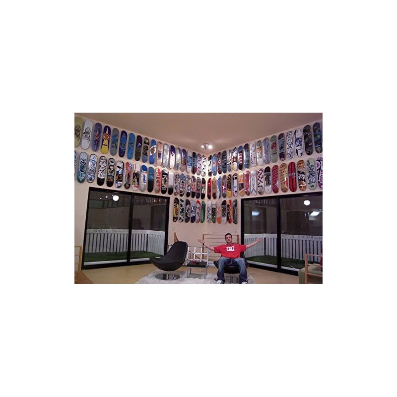 Sk8ology Skateboard Deck Display Wall Mount Hanger Rack | 1,